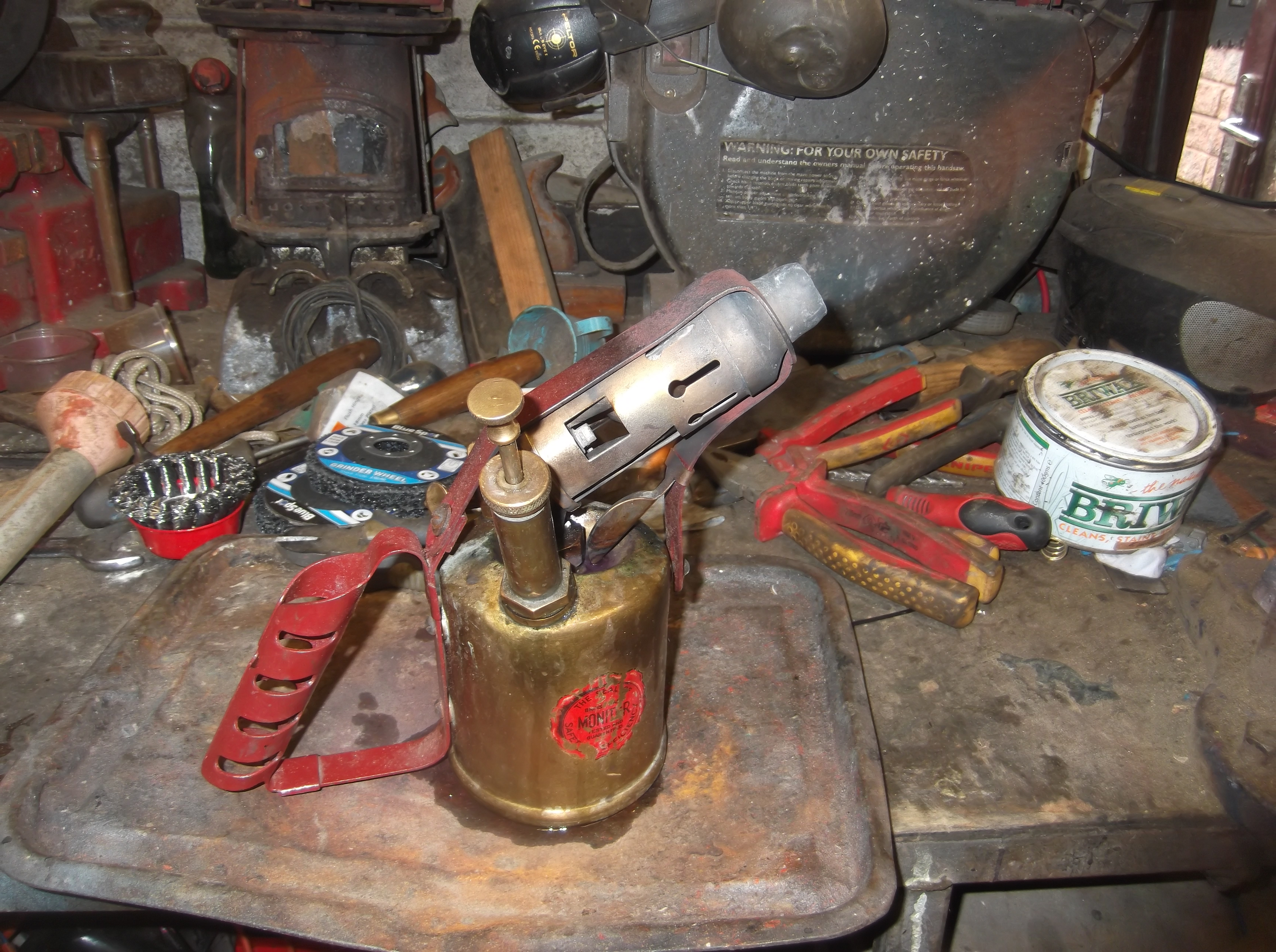 Blacking an Anvil using Chronos Steel Blacking Solution | UK Workshop