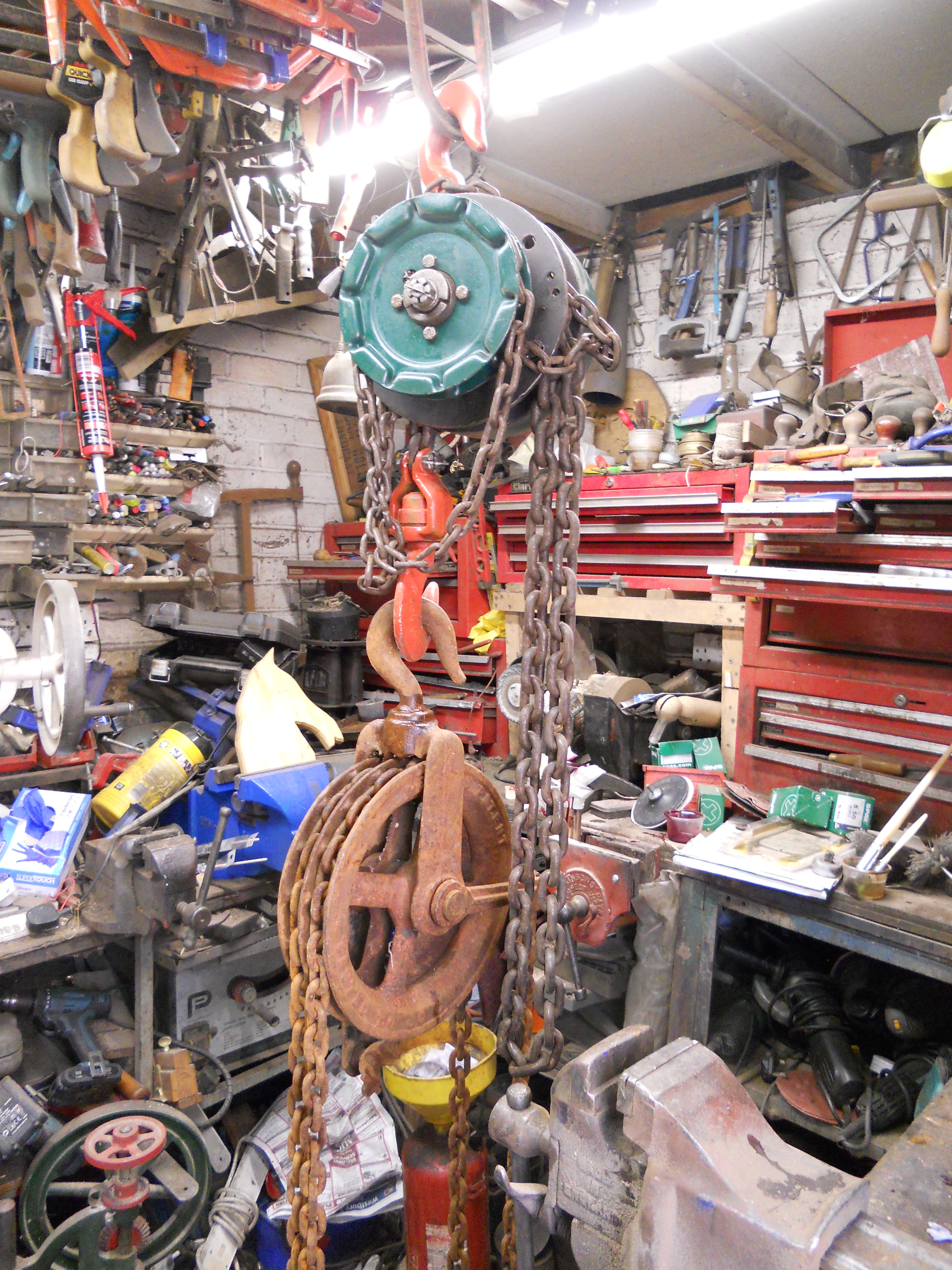 1900 Chain block. | UK Workshop