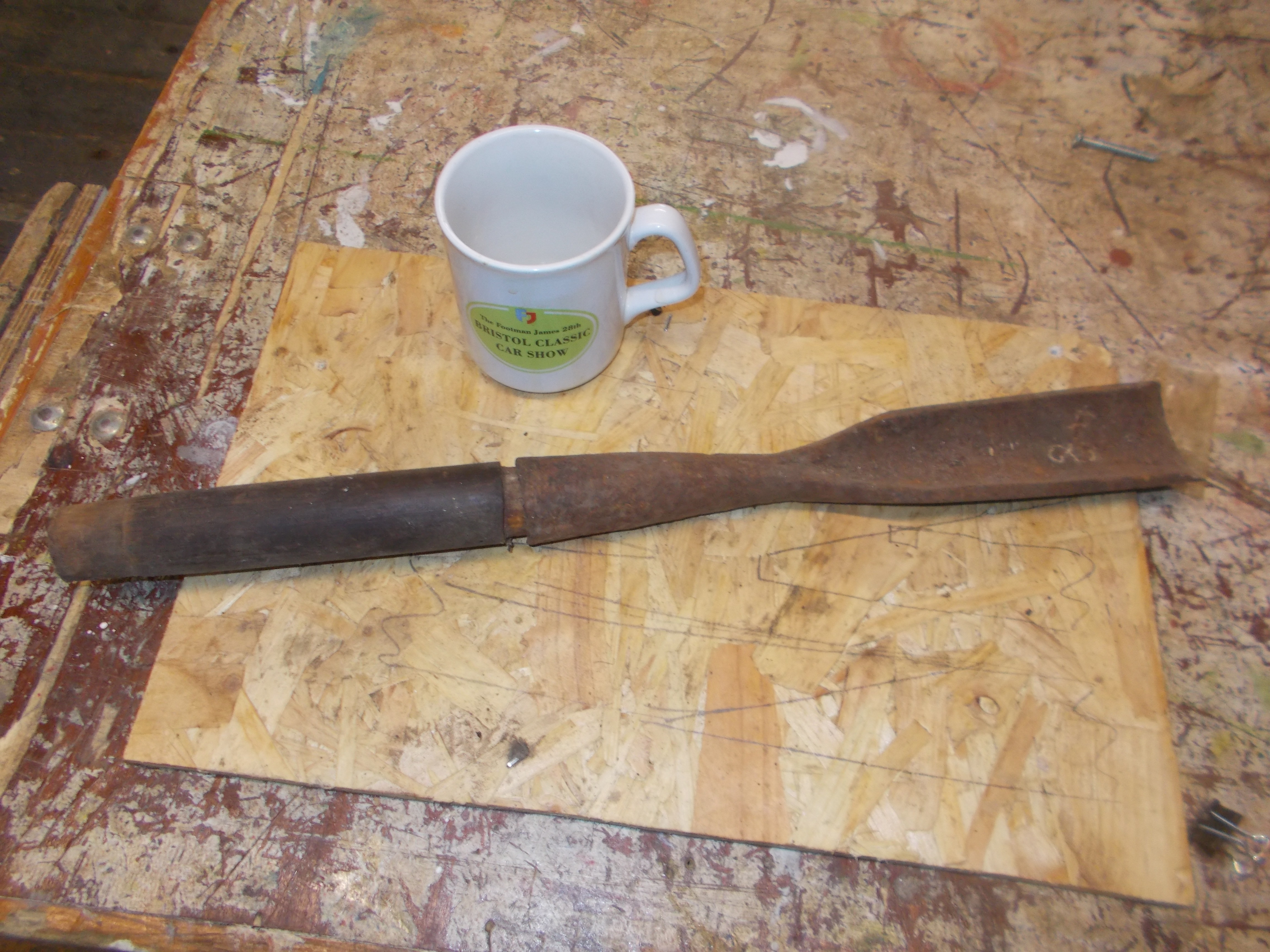 Rust removal from carving chisels | UK Workshop