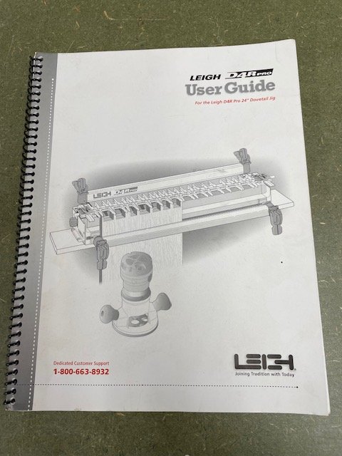 Sold - Leigh D4R Pro Metric Dovetail Jig, VRS Dust Extraction and 14 ...