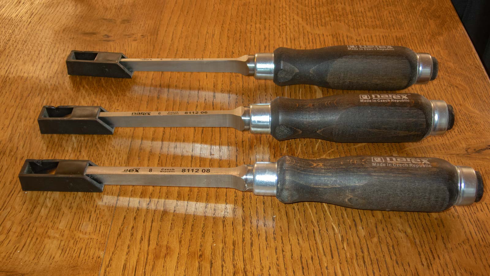 Sold - Narex mortising chisels & Veritas M&T marking gauge | UK Workshop
