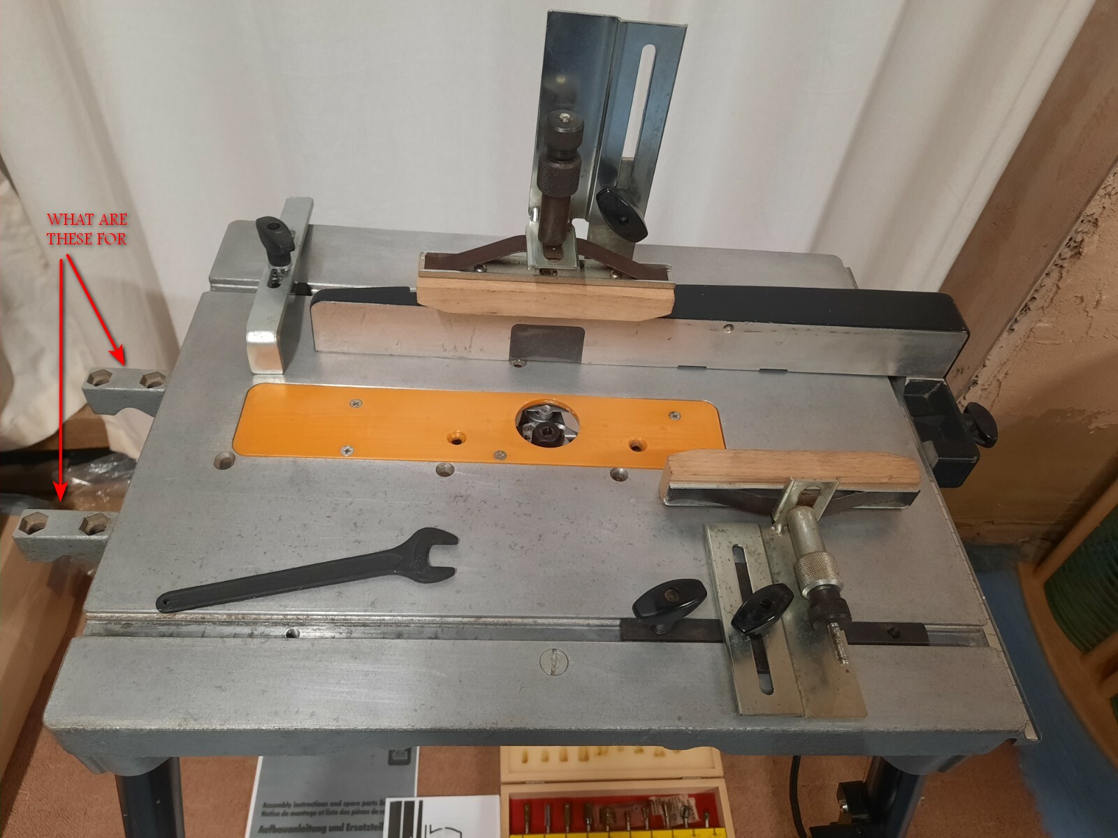 Ancient ELU router table, I have a question. | UK Workshop