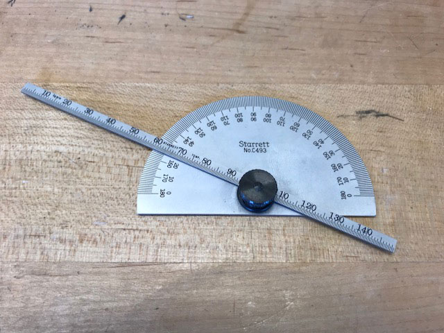Threaded Protractor Combination Squares | UK Workshop